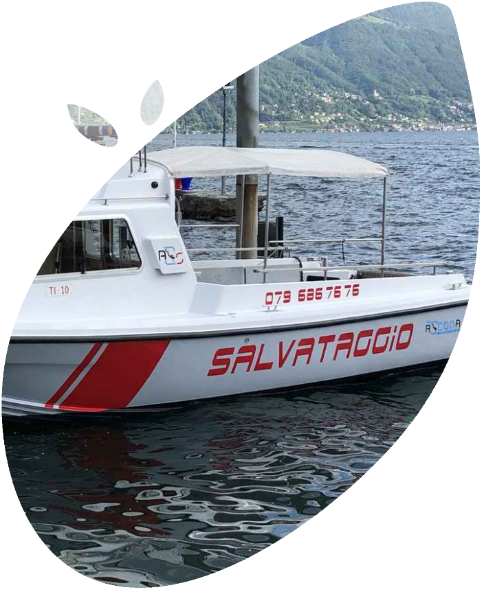 barca salvataggio ascona barca subascona